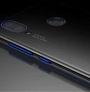 Microsonic Huawei P20 Lite Kılıf Skyfall Transparent Clear Gri