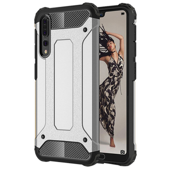 Microsonic Huawei P20 Pro Kılıf Rugged Armor Gümüş Microsonic Huawei P20 Pro Kılıf Rugged Armor Gümüş
