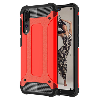Microsonic Huawei P20 Pro Kılıf Rugged Armor Kırmızı Microsonic Huawei P20 Pro Kılıf Rugged Armor Kırmızı