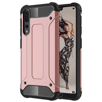 Microsonic Huawei P20 Pro Kılıf Rugged Armor Rose Gold Microsonic Huawei P20 Pro Kılıf Rugged Armor Rose Gold