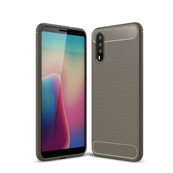 Microsonic Huawei P20 Kılıf Room Silikon Gri