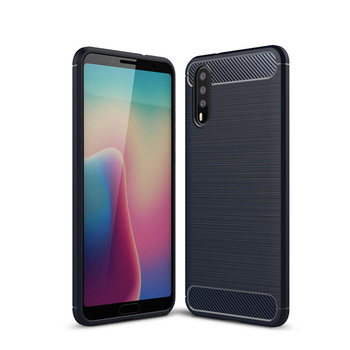 Microsonic Huawei P20 Kılıf Room Silikon Lacivert