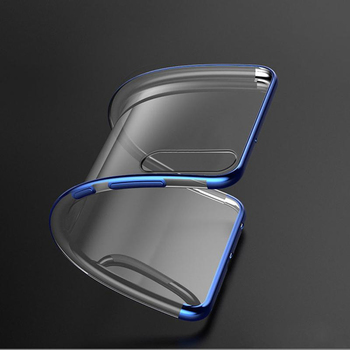 Microsonic Huawei P30 Kılıf Skyfall Transparent Clear Mavi