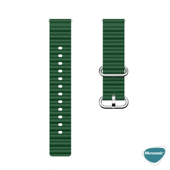 Microsonic Huawei Watch Buds Kordon Ocean Band Yeşil