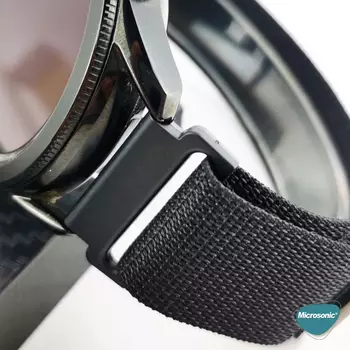 Microsonic Huawei Watch GT2 46mm Kordon Alpine Loop Bej