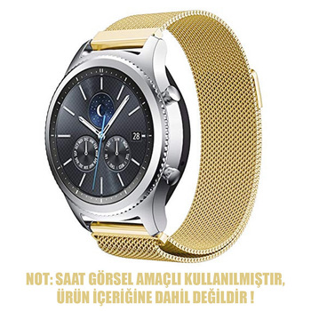 Microsonic Huawei Watch GT2 46mm Milanese Loop Kordon Gold