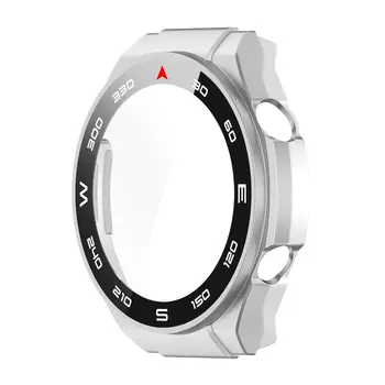 Microsonic Huawei Watch Ultimate Kılıf Clear Premium Slim WatchBand Gümüş