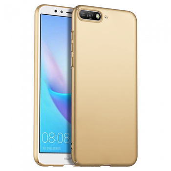 Microsonic Huawei Y6 2018 Kılıf Premium Slim Gold Microsonic Huawei Y6 2018 Kılıf Premium Slim Gold