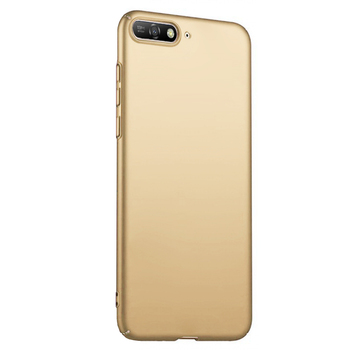 Microsonic Huawei Y6 2018 Kılıf Premium Slim Gold