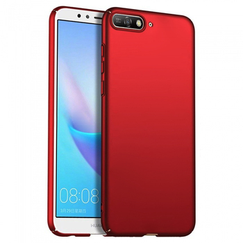 Microsonic Huawei Y6 2018 Kılıf Premium Slim Kırmızı Microsonic Huawei Y6 2018 Kılıf Premium Slim Kırmızı