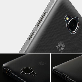 Microsonic Huawei Y6 Pro Kılıf Transparent Soft Siyah