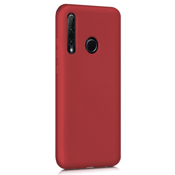 Microsonic Huawei Y6P Kılıf Matte Silicone Kırmızı