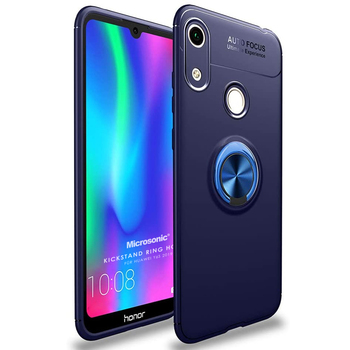 Microsonic Huawei Y6s 2019 Kılıf Kickstand Ring Holder Lacivert Microsonic Huawei Y6s 2019 Kılıf Kickstand Ring Holder Lacivert
