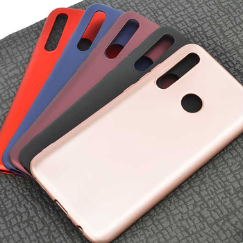 Microsonic Huawei Y6S 2019 Kılıf Matte Silicone Mor