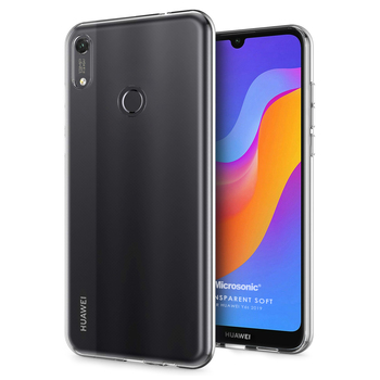 Microsonic Huawei Y6S 2019 Kılıf Transparent Soft Beyaz Microsonic Huawei Y6S 2019 Kılıf Transparent Soft Beyaz