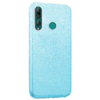 Microsonic Huawei Y9 Prime 2019 Kılıf Sparkle Shiny Mavi