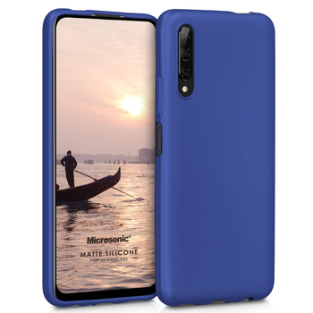 Microsonic Huawei Y9S Kılıf Matte Silicone Lacivert Microsonic Huawei Y9S Kılıf Matte Silicone Lacivert