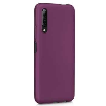 Microsonic Huawei Y9S Kılıf Matte Silicone Mor