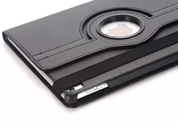 Microsonic iPad Pro 10.5 Kılıf 360 Dönerli Stand Deri Siyah