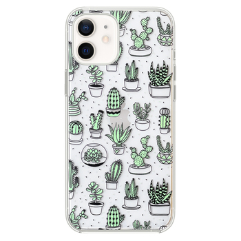Microsonic Apple iPhone 11 Desenli Kılıf Kaktüs