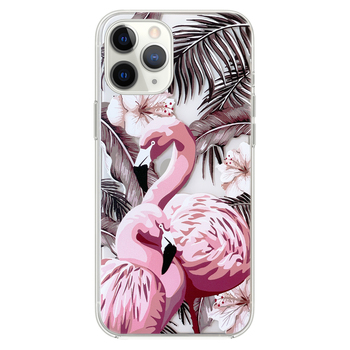 Microsonic Apple iPhone 11 Pro Max Desenli Kılıf Flamingo
