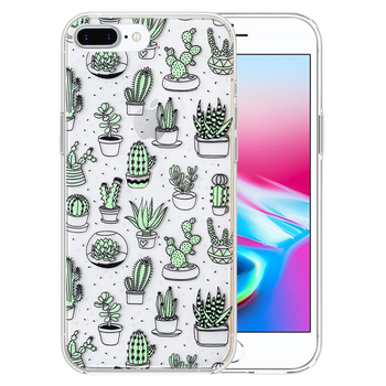 Microsonic iPhone 7 Plus Desenli Kılıf Kaktüs Microsonic iPhone 7 Plus Desenli Kılıf Kaktüs