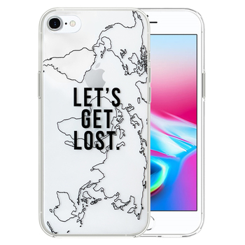 Microsonic iPhone 8 Desenli Kılıf Harita Microsonic iPhone 8 Desenli Kılıf Harita