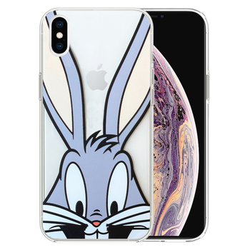 Microsonic iPhone X Desenli Kılıf Mutlu Tavşan Microsonic iPhone X Desenli Kılıf Mutlu Tavşan