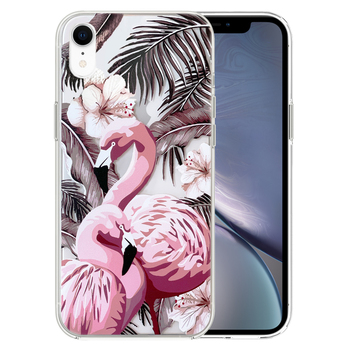 Microsonic iPhone XR Desenli Kılıf Flamingo Microsonic iPhone XR Desenli Kılıf Flamingo