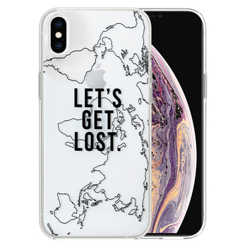 Microsonic iPhone XS Desenli Kılıf Harita Microsonic iPhone XS Desenli Kılıf Harita