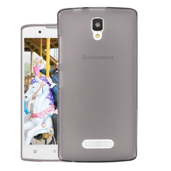 Microsonic Lenovo A2010 Kılıf Transparent Soft Siyah