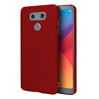 Microsonic LG G6 Kılıf Premium Slim Kırmızı Microsonic LG G6 Kılıf Premium Slim Kırmızı
