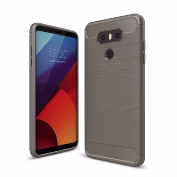 Microsonic LG G6 Kılıf Room Silikon Gri