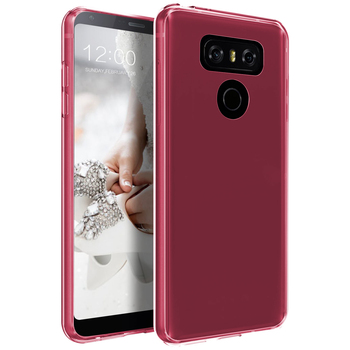 Microsonic LG G6 Kılıf Transparent Soft Pembe Microsonic LG G6 Kılıf Transparent Soft Pembe