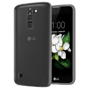 Microsonic LG K7 Kılıf Transparent Soft Siyah Microsonic LG K7 Kılıf Transparent Soft Siyah