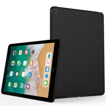 Microsonic Matte Silicone Apple iPad 9.7 2018 (A1893-A1954) Kılıf Siyah