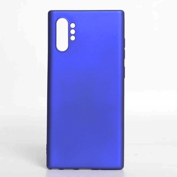 Microsonic Matte Silicone Samsung Galaxy Note 10 Plus Kılıf Mavi