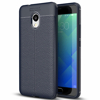 Microsonic Meizu M5S Kılıf Deri Dokulu Silikon Lacivert Microsonic Meizu M5S Kılıf Deri Dokulu Silikon Lacivert