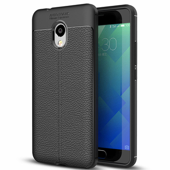 Microsonic Meizu M5S Kılıf Deri Dokulu Silikon Siyah Microsonic Meizu M5S Kılıf Deri Dokulu Silikon Siyah