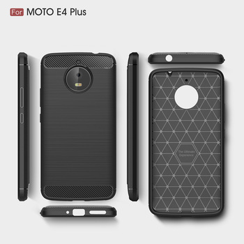 Microsonic Motorola Moto E4 Plus Kılıf Room Silikon Siyah