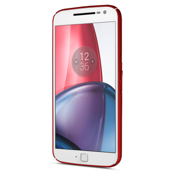 Microsonic Motorola Moto G4 Plus Kılıf Premium Slim Kırmızı