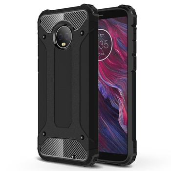 Microsonic Motorola Moto G6 Plus Kılıf Rugged Armor Siyah Microsonic Motorola Moto G6 Plus Kılıf Rugged Armor Siyah
