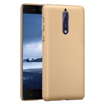 Microsonic Nokia 8 Kılıf Premium Slim Gold Microsonic Nokia 8 Kılıf Premium Slim Gold