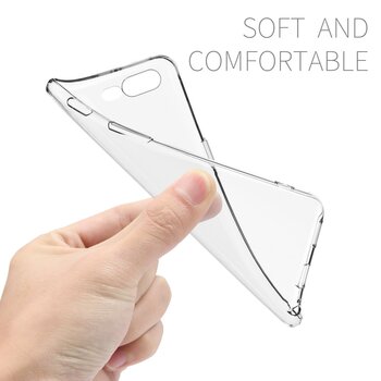 Microsonic OnePlus 5 Kılıf Transparent Soft Beyaz