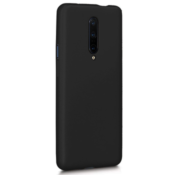 Microsonic OnePlus 7 Pro Kılıf Matte Silicone Siyah