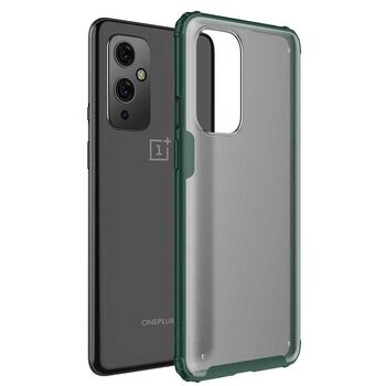 Microsonic OnePlus 9 Kılıf Frosted Frame Yeşil Microsonic OnePlus 9 Kılıf Frosted Frame Yeşil