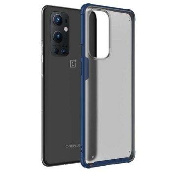 Microsonic OnePlus 9 Pro Kılıf Frosted Frame Lacivert Microsonic OnePlus 9 Pro Kılıf Frosted Frame Lacivert