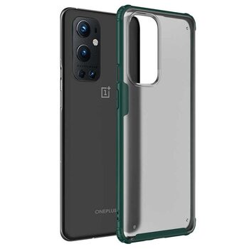Microsonic OnePlus 9 Pro Kılıf Frosted Frame Yeşil Microsonic OnePlus 9 Pro Kılıf Frosted Frame Yeşil