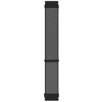Microsonic OnePlus Watch Hasırlı Kordon Woven Sport Loop Gri