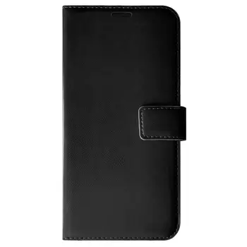 Microsonic Oppo A15 Kılıf Delux Leather Wallet Siyah
